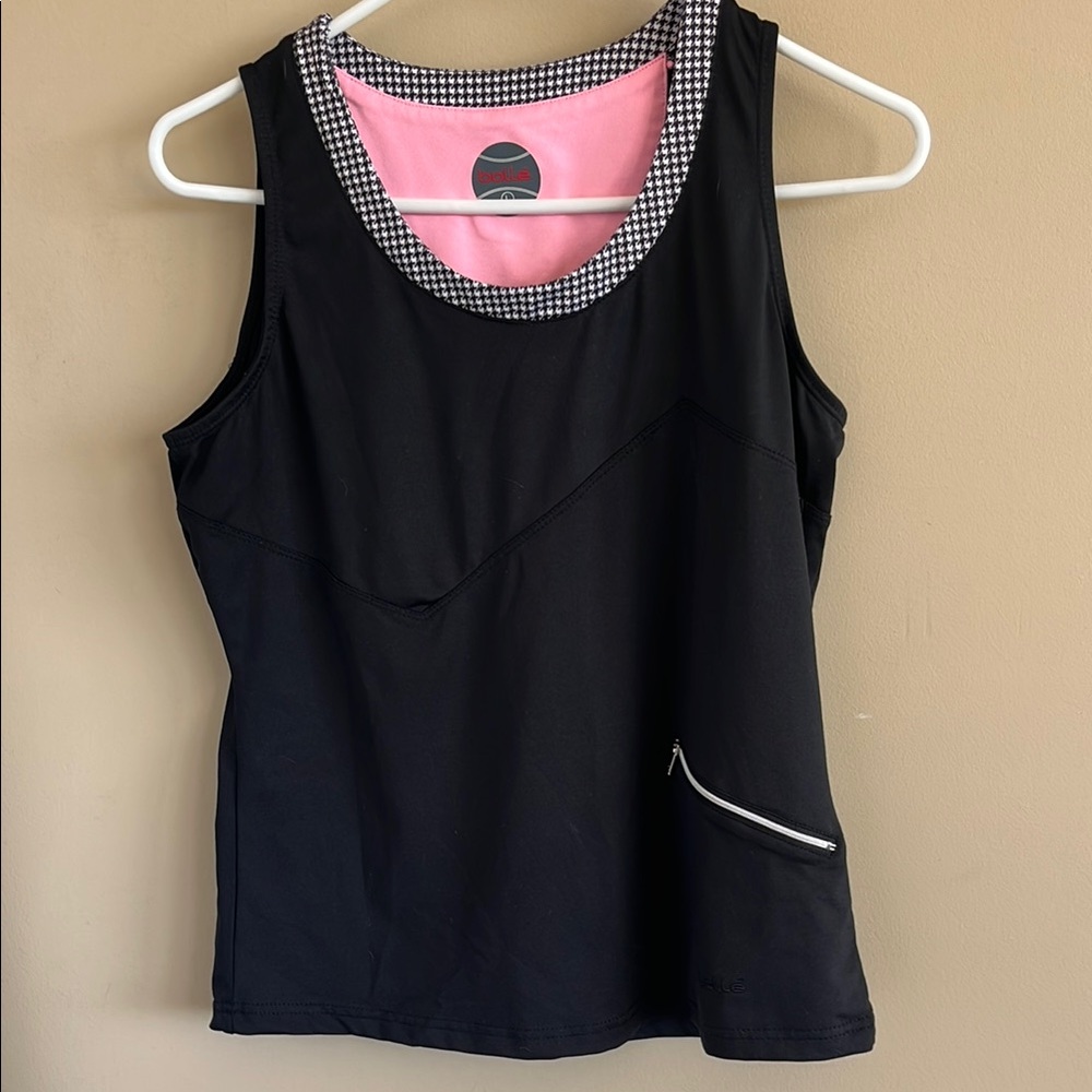 Bolle Black Sleeveless Tank Top